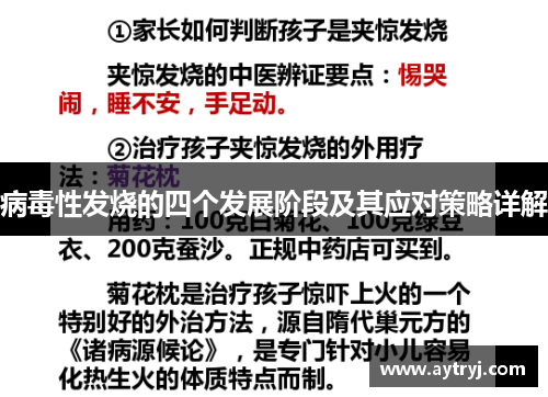 病毒性发烧的四个发展阶段及其应对策略详解